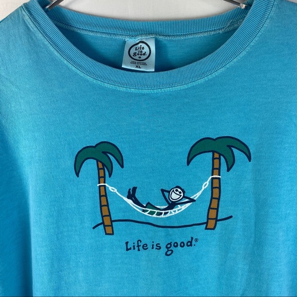 Life Is Good Other - Life Is Good Hammock SZ XL  Beach Blue Tee